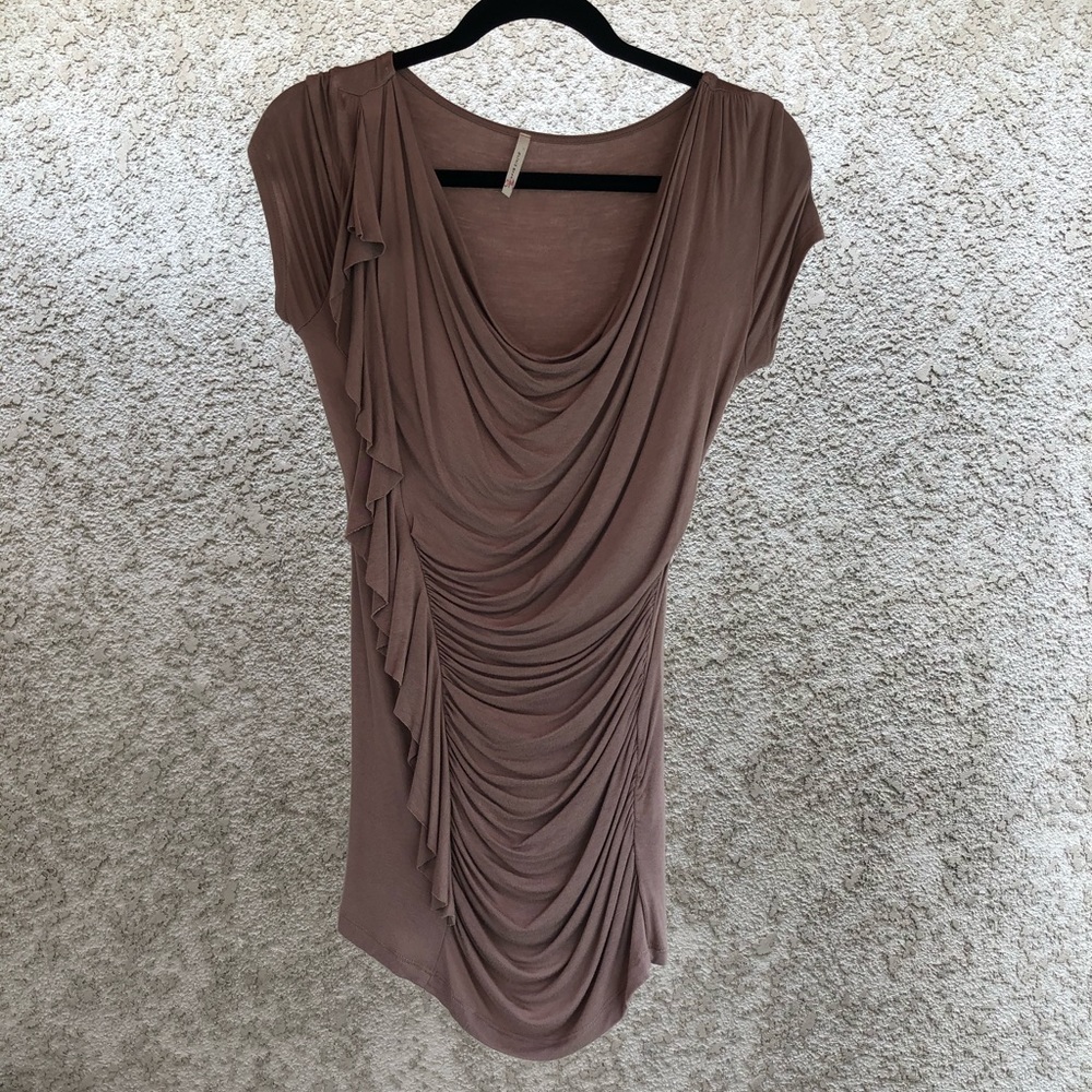 Taupe blouse